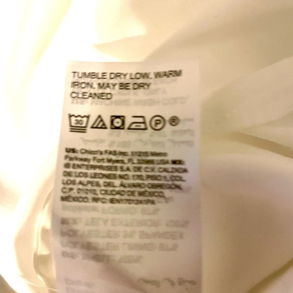 White House Black Market Gorgeous Sheer Long Sleeved Blouse with Cami. Size 6 - Picture 9 of 10